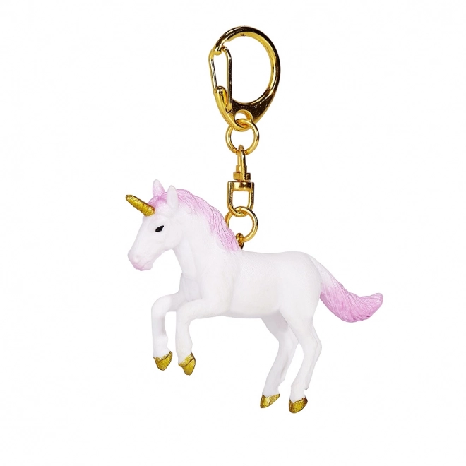 Pink Unicorn Keychain