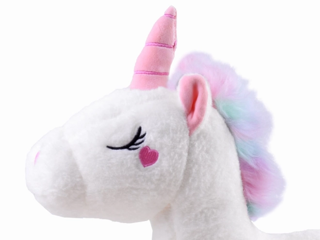 Magical Plush Unicorn 48cm – white