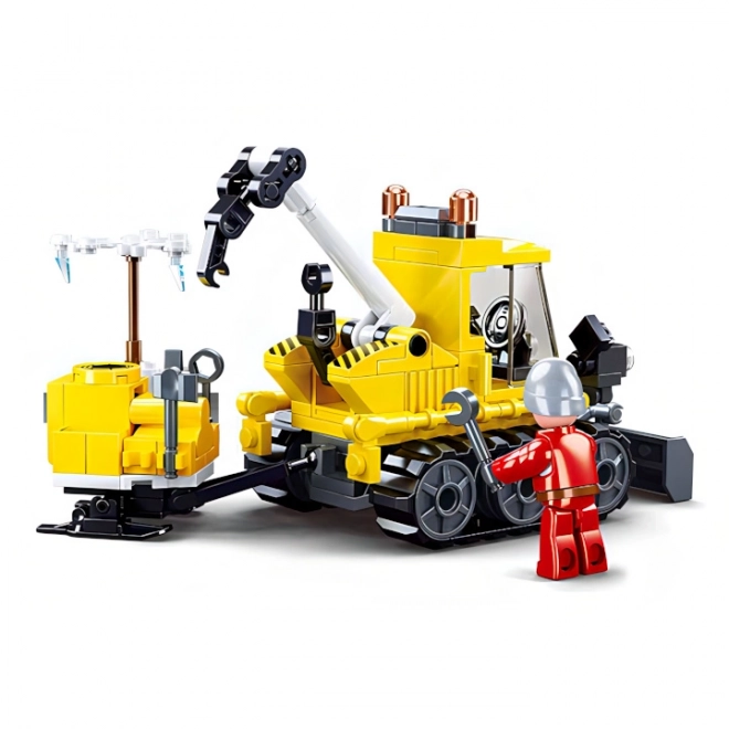 Sluban Snow Rescue Vehicle Set