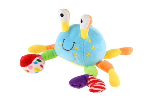 Plush Rattle Crab Toy