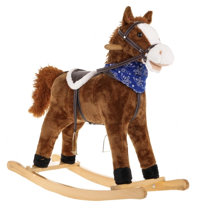 Plush Rocking Horse with Sounds