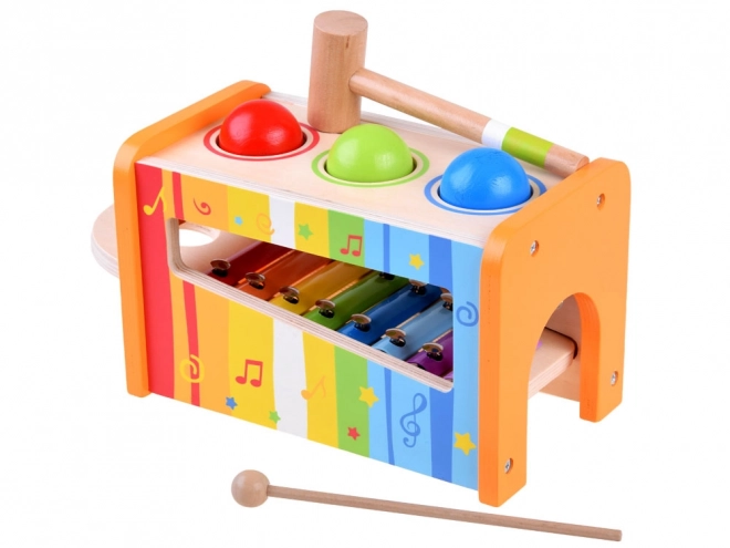 Wooden Xylophone with Mallet for Kids