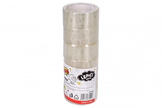 Adhesive tape 24mm x 30m transparent