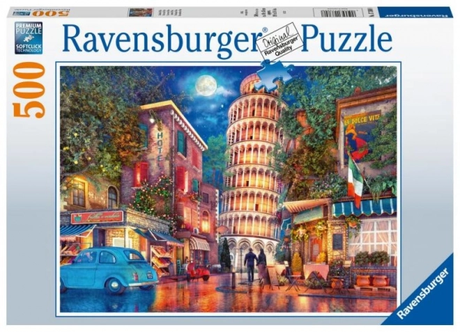 Puzzle Street in Pisa 500 Pieces