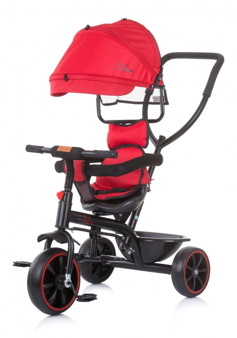 Chipolino Pulse 2-in-1 Tricycle with Canopy Cherry