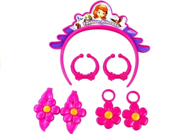 Princess Hair Accessory Set in Suitcase