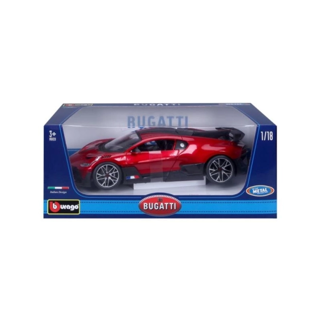 Bburago Bugatti Divo Red 1:18 Scale