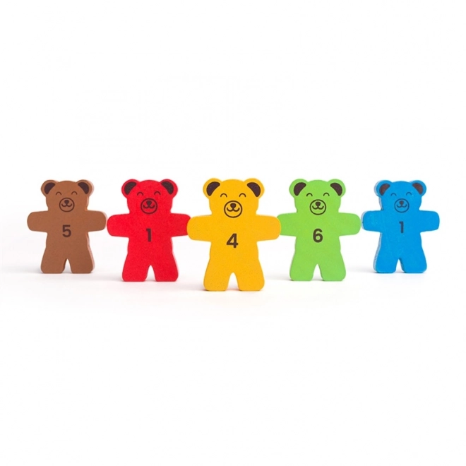 Falling Bears Game by Bigjigs Toys