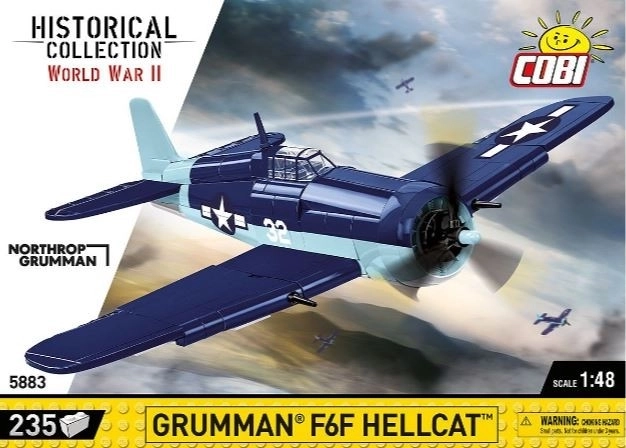 Grumman F6F Hellcat Building Blocks Set