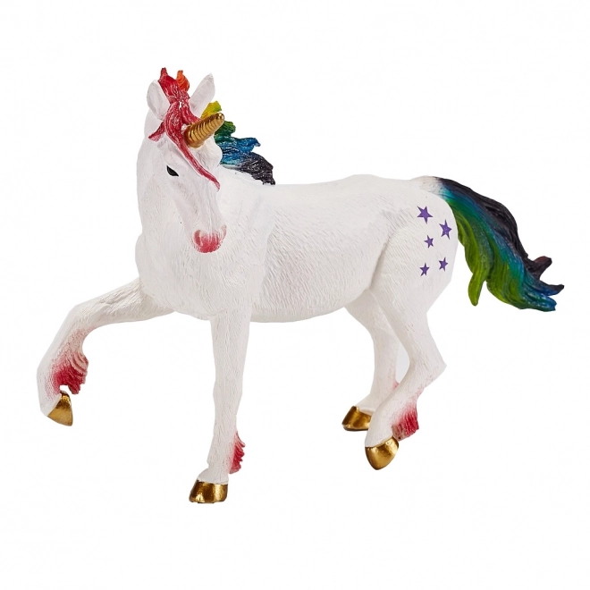 Rainbow unicorn figurine