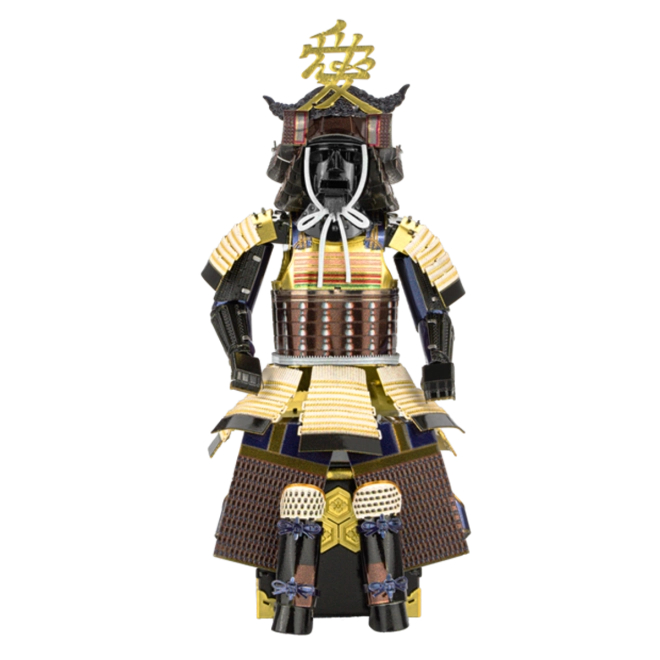 Detailed Japanese Samurai Armor