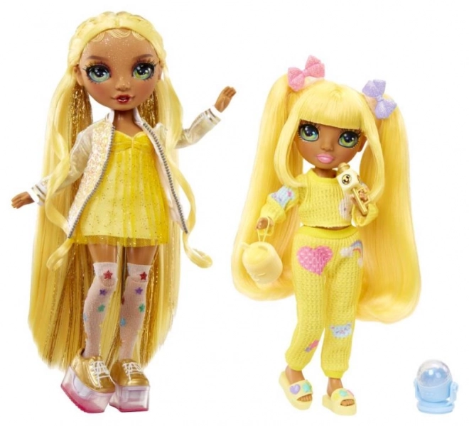 Rainbow High Junior Fashion Doll in Pajamas - Sunny Madison