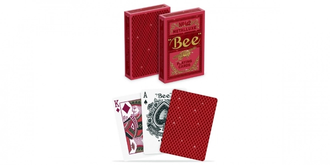 Bee Metalluxe Playing Cards