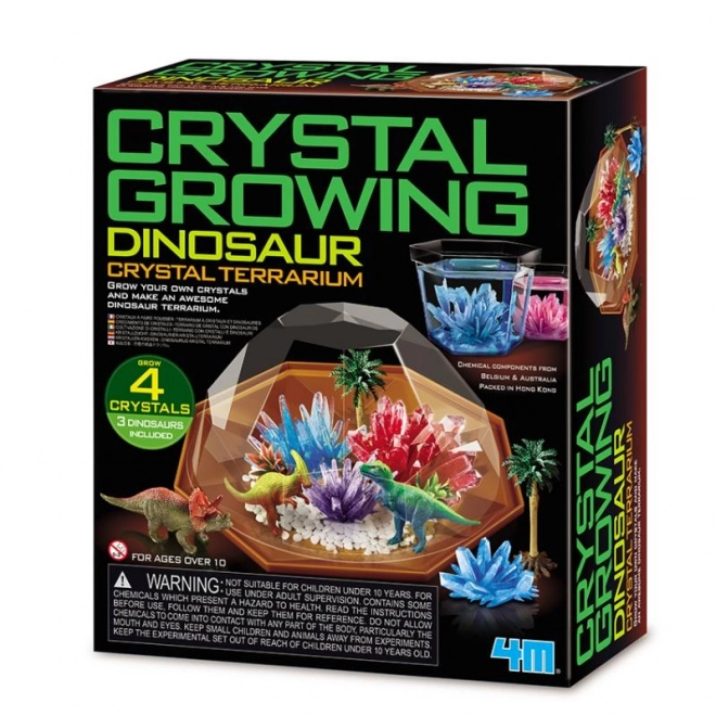 4M Dinosaur Terrarium With Crystals