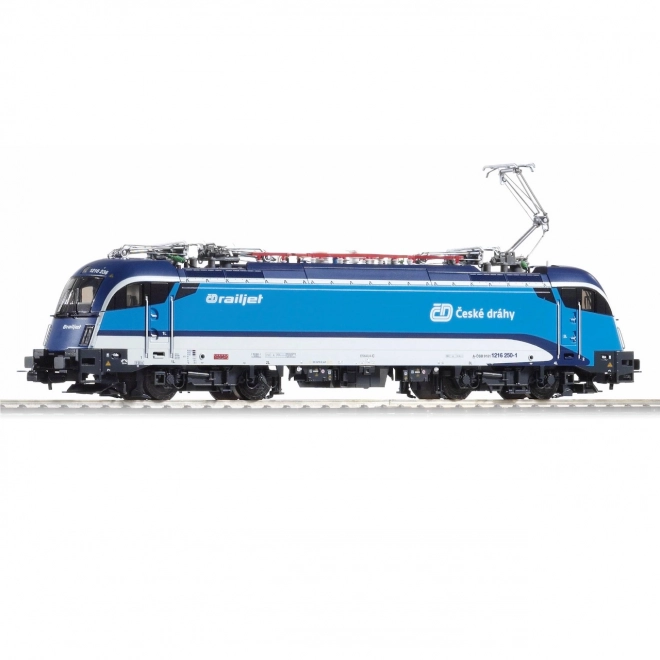 Electric Locomotive Rh 1216 Taurus CD with 4 Pantographs