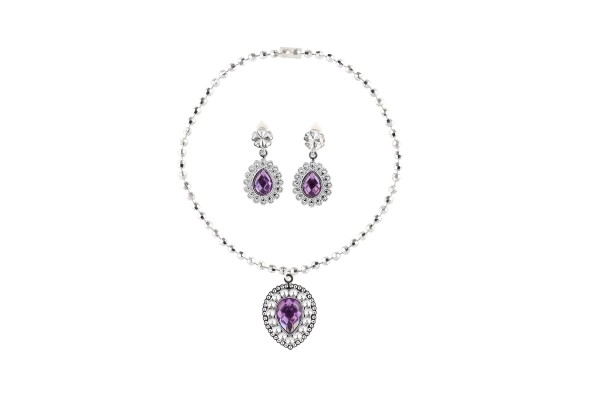 Princess Beauty Set with Crown, Necklace and Earrings