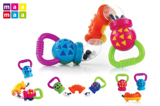 Rotating Tube Baby Rattle