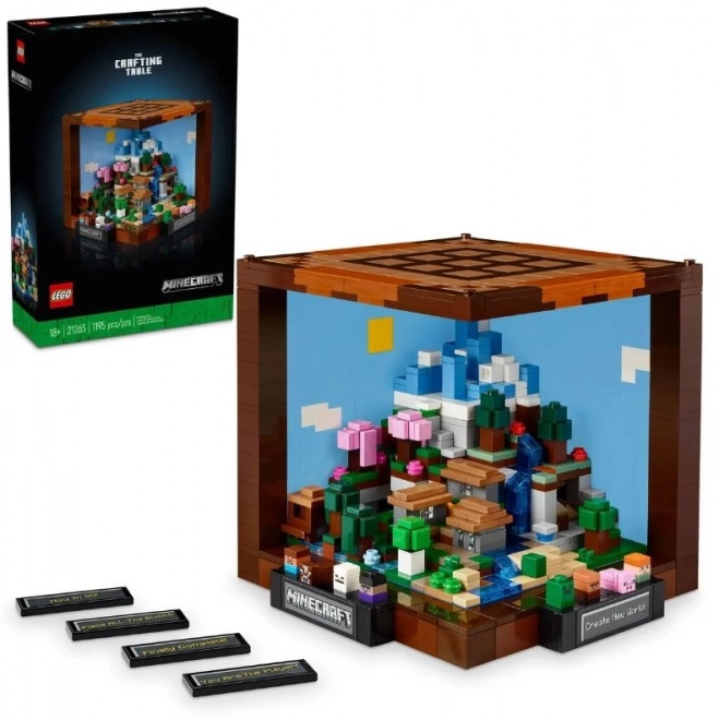 LEGO Minecraft Workbench Set