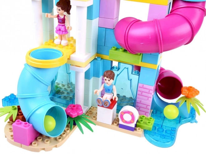 Colorful Water Park Building Blocks