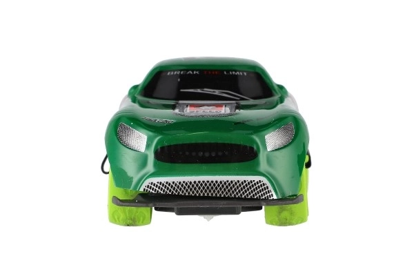 Remote Control Racing Car with Lights - Green