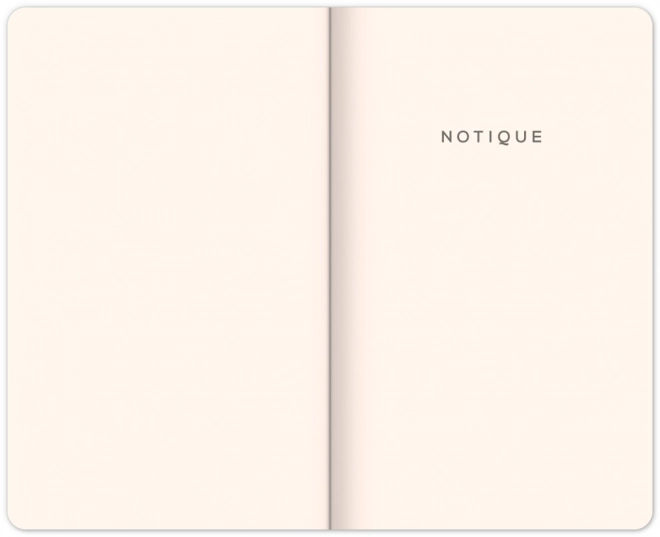 Notique Blue Lined Notebook