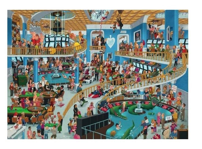 Heye puzzle chaotic casino 1000 pieces