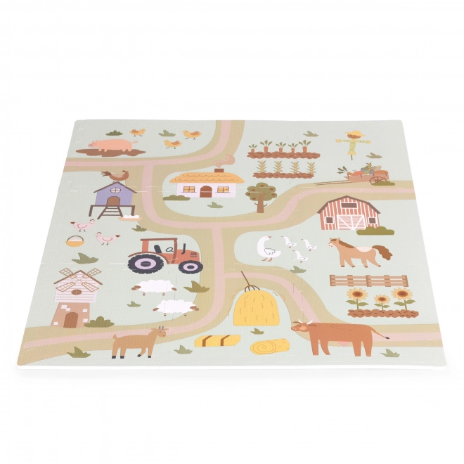 Children's Farm Puzzle Foam Mat