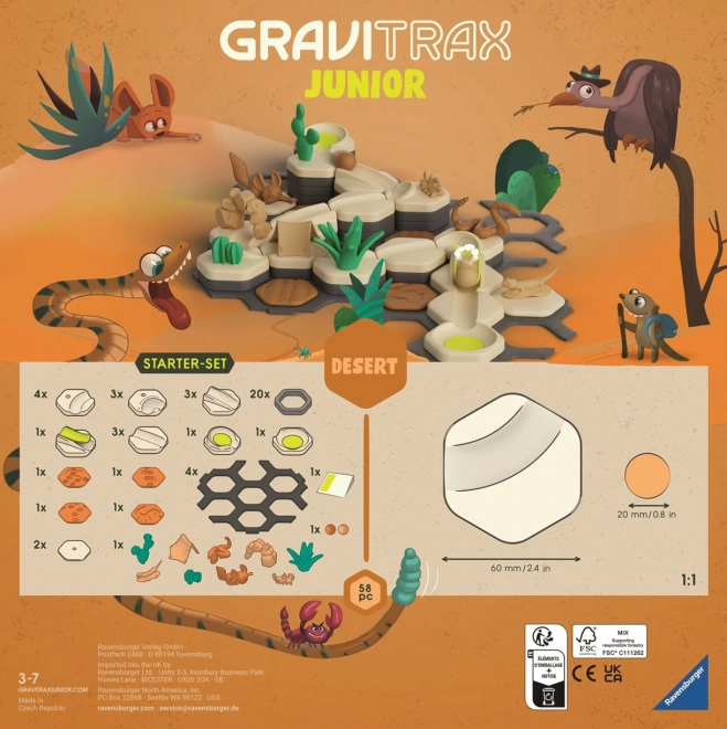 Ravensburger GraviTrax Junior Starter Set Desert