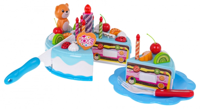 Birthday Party Cake Set - Blue