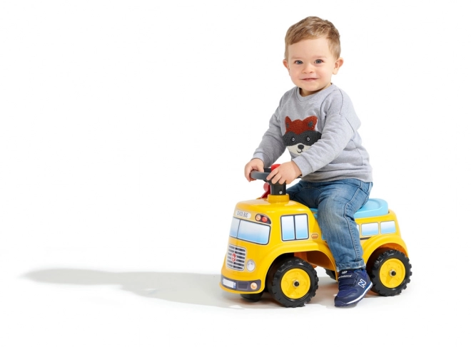 School Bus Ride-On Toy with Steering Wheel