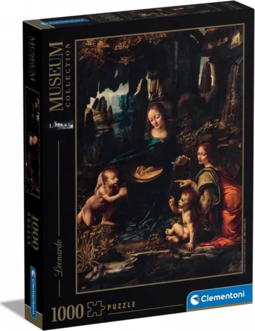 Clementoni Museum Collection Puzzle: Madonna in the Rocks 1000 Pieces