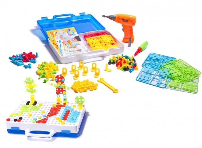 Educational Construction Kit with Drill 237 Pieces