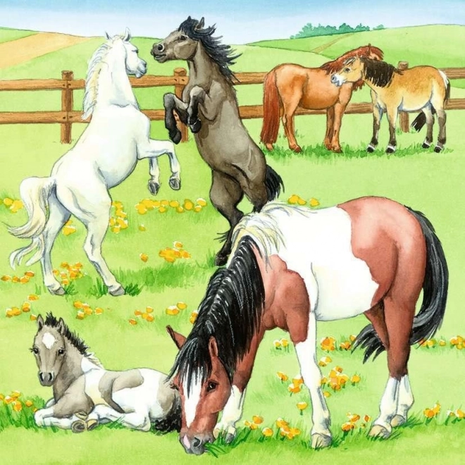 Ravensburger Horse Party Puzzle Set