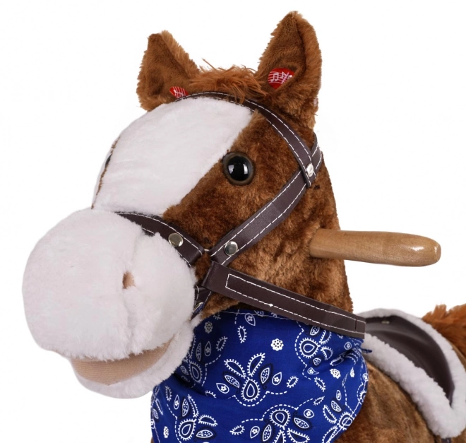 Plush Rocking Horse with Sounds