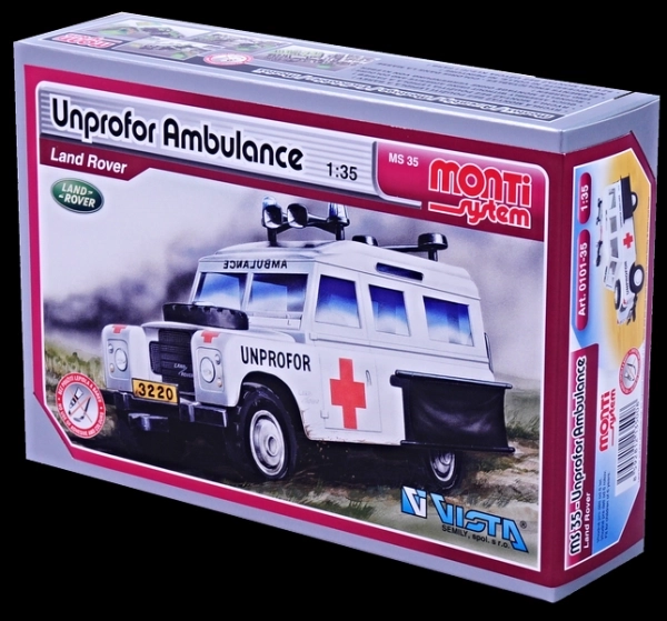 Unprofor Ambulance Model Kit