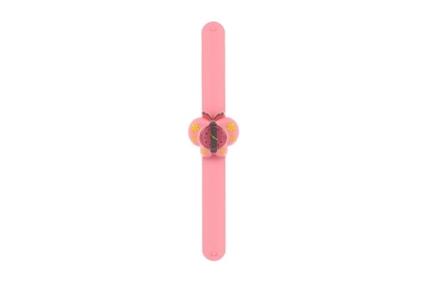 Children's Auto-Winding Butterfly Silicone Watch