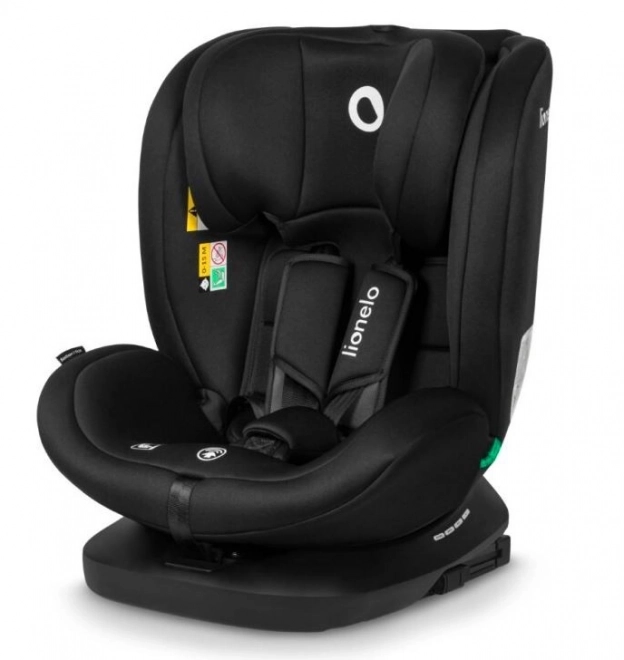 Lionelo Rotating Car Seat Bastiaan i-Size 40-150 cm Black Grey – Black Gray