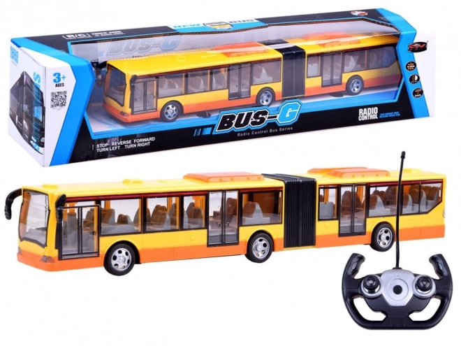 Remote Controlled RC Bus Toy – Yellow