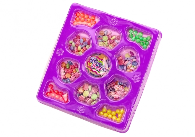 Bead Jewelry Making Kit for Kids - Flower Charms