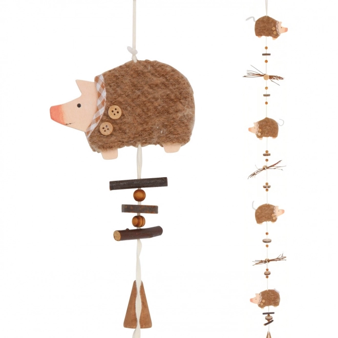 Decorative Garland with Piglet Freddy