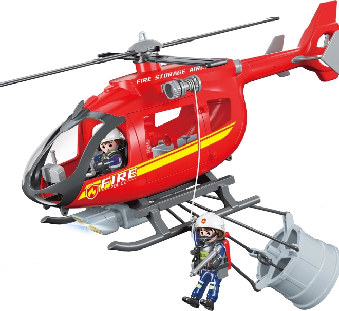 Firefighter Helicopter with Effects 38 cm