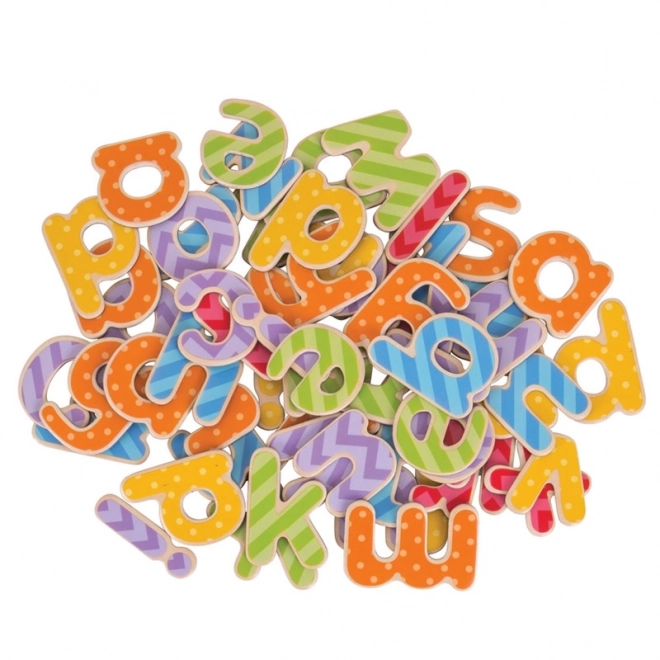 Magnetic Wooden Lowercase Letters