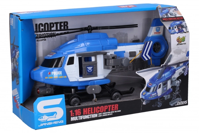 Police Helicopter with Effects