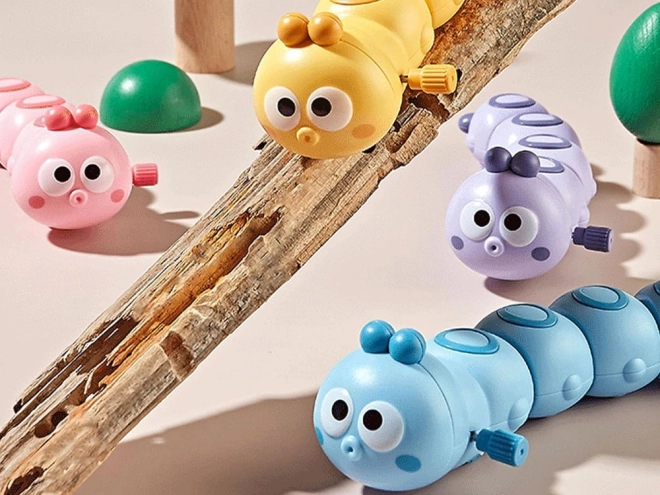 Charming Wind-Up Caterpillar Toy for Kids