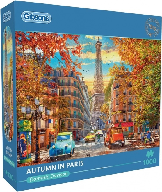 Autumn in Paris 1000 Piece Puzzle - Gibsons