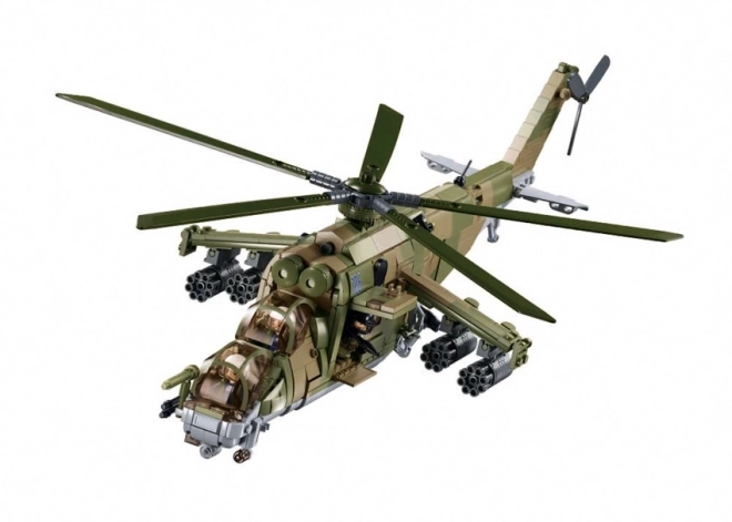 Sluban Combat Helicopter MI-24S