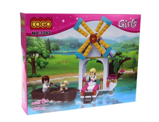 Building Blocks Windmill Set for Girls