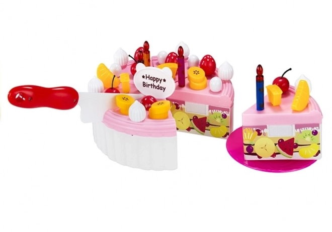 Birthday Party Set with Velcro Cake and Desserts