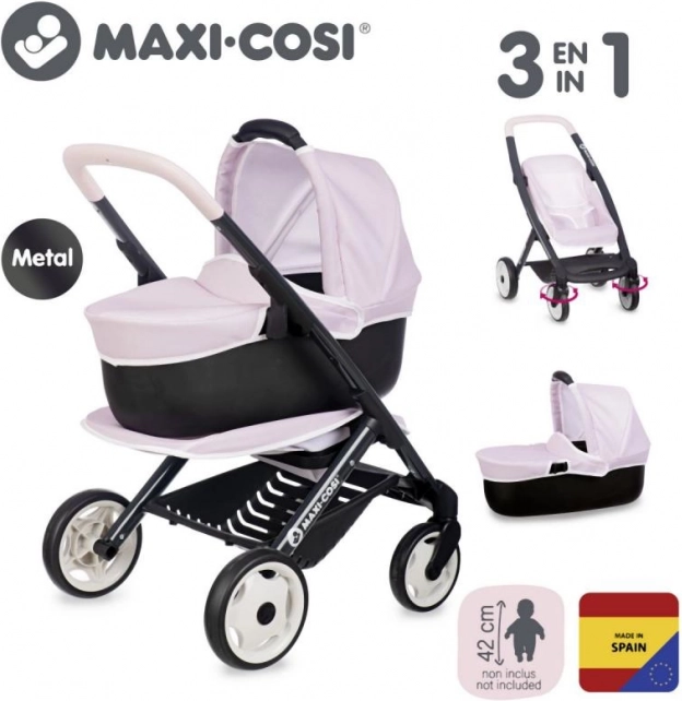 Passeggino per bambole Maxi-Cosi rosa chiaro