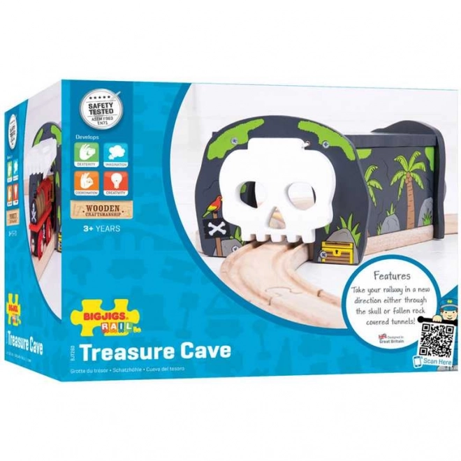 Bigjigs Rail Skull Cave Tunnel